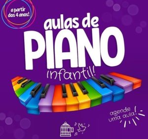 Aula Online de Piano Infantil