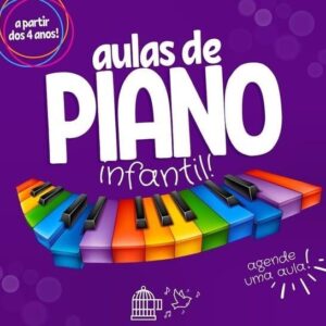 Aula Online de Piano Infantil
