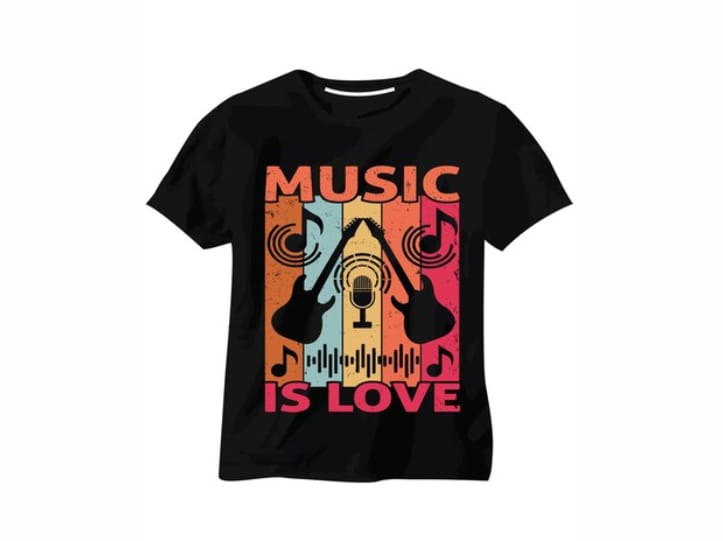 Camisetas Personalizada para Banda Unissex