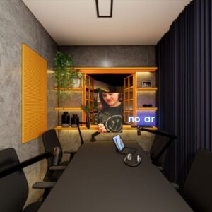 Aluguel Sala de Podcast