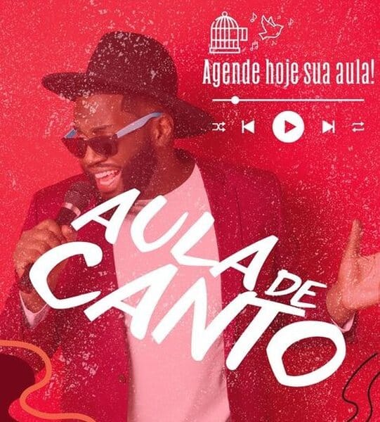 Aula online de canto