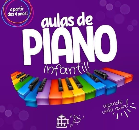 Aula Online de Piano Infantil