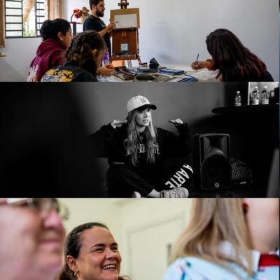 Cada clique desse carrossel mostra um pedacinho da energia que vivemos no Louvart Música, dança, (2)